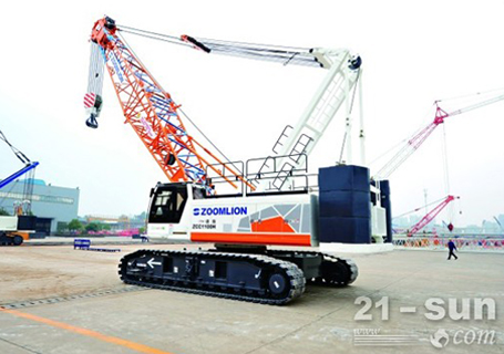 中聯重科ZCC1100H履帶式起重機