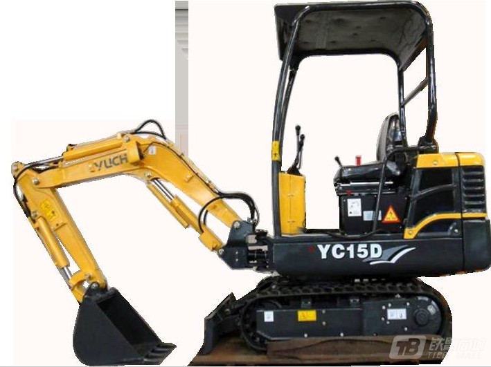 玉柴重工YC15D電動履帶挖掘機
