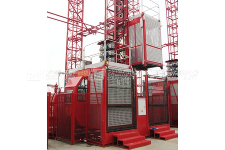 虎霸SCD200/200K雙吊籠施工升降機