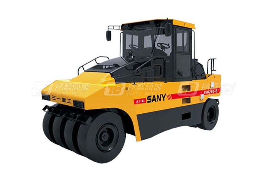 三一SPR260C-8S輪胎壓路機(jī)