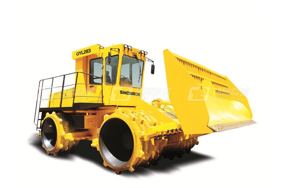 國機洛建GYL283四輪驅動垃圾填方壓實機