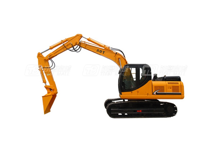 奧泰150E-9三節臂火車卸煤挖掘機