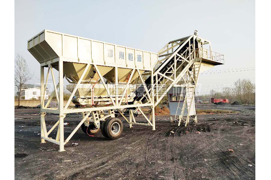 恒源建機(jī)YHZS50移動(dòng)式攪拌站