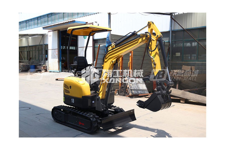 山東翔工XG8018小型履帶式液壓挖掘機