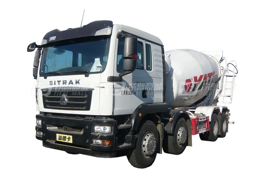 亞特重工TZ5316GJBZGCE1汕德卡8×4混凝土攪拌運輸車
