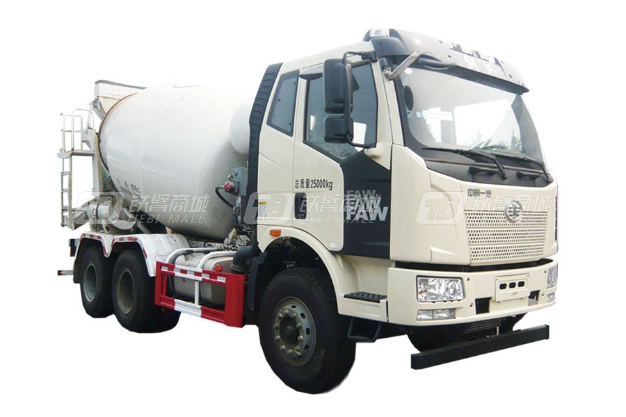亞特重工TZ5250GJBCE6E解放  6×4混凝土攪拌運輸車