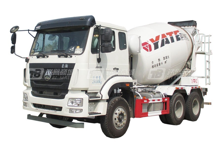 亞特重工TZ5255GJBZ6EJ5G豪瀚6*4混凝土攪拌運輸車