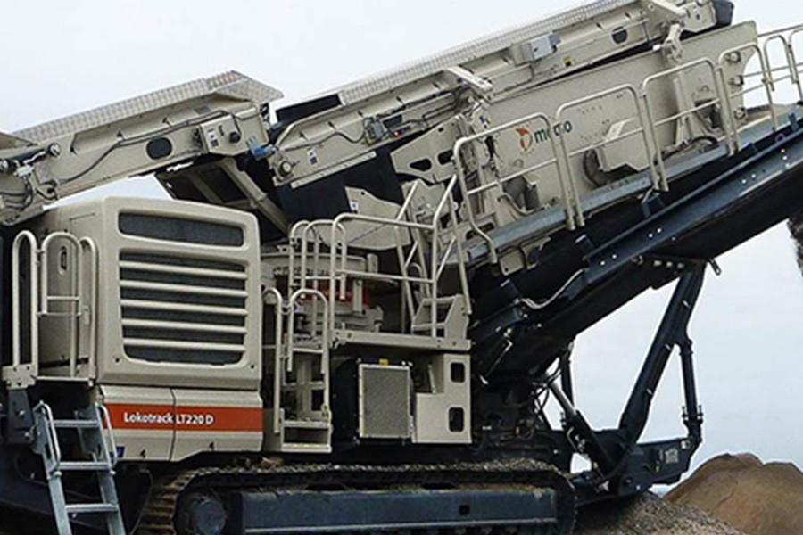 柳工Lokotrack<sup>?</sup>220D^tm履帶式圓錐破碎站