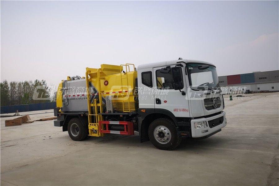 程力專汽CLW5120TCACF6東風D9國六天然氣版餐廚垃圾車