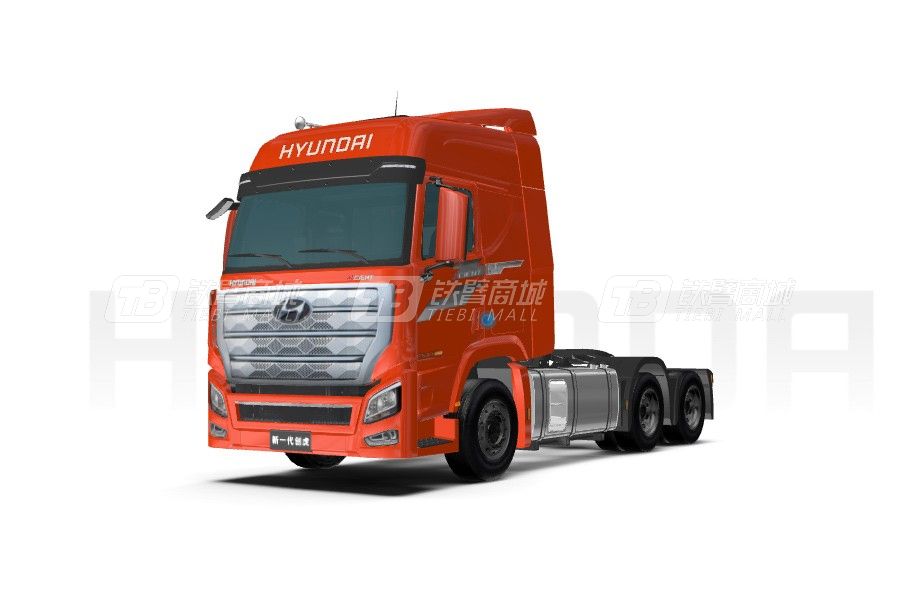 現(xiàn)代商用車新一代創(chuàng)虎 6x4 500馬力牽引車
