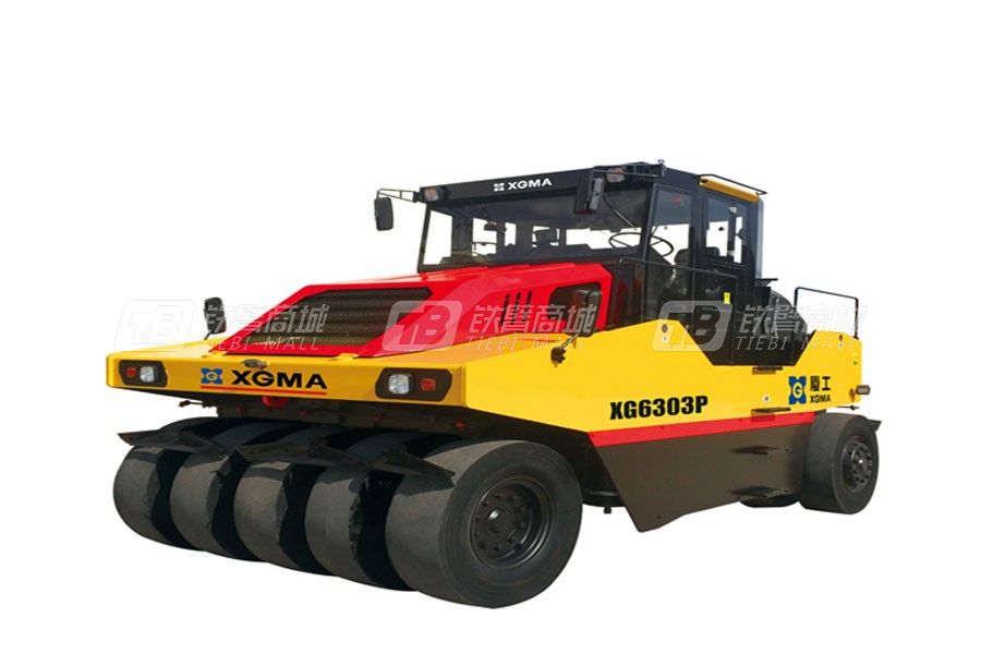廈工XG6303P輪胎壓路機