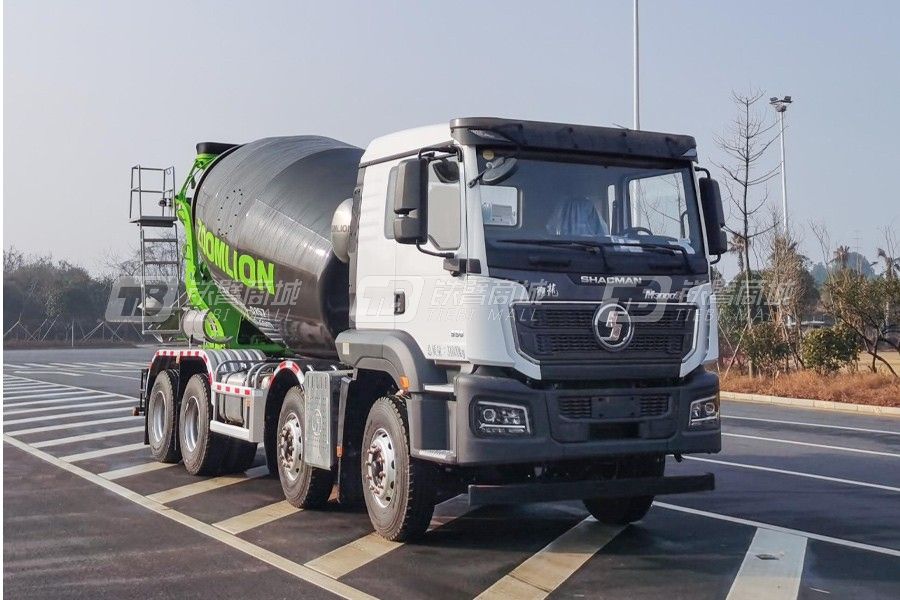 中聯重科ZLJ5318GJBL2F四橋10F陜汽M3000S Pro攪拌車