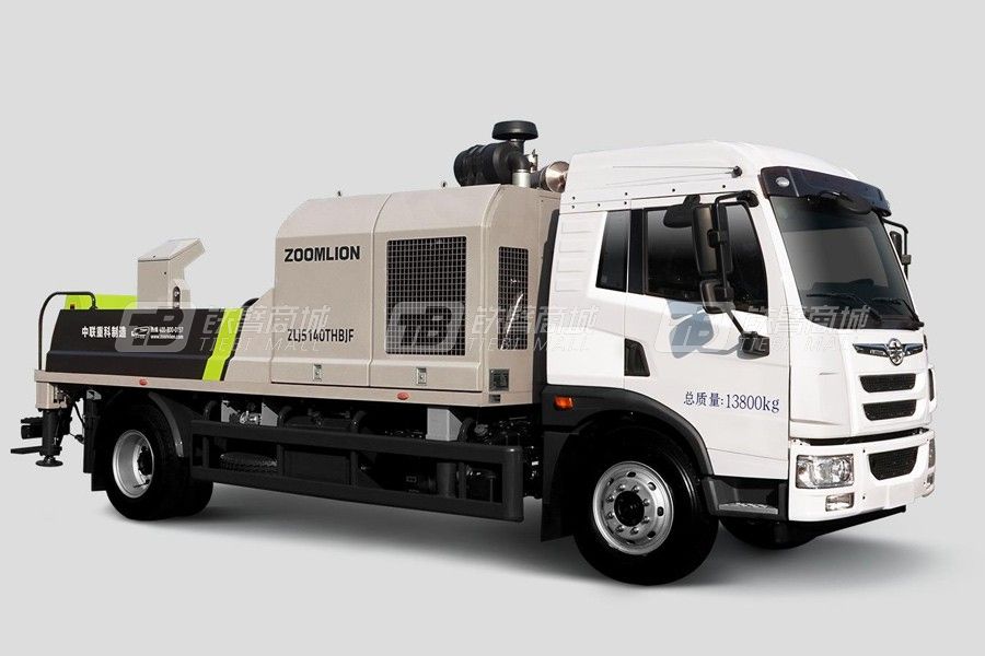 中聯(lián)重科ZLJ5140THBJF-10020R解放國六20MPa車載泵