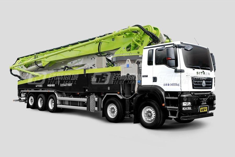 中聯重科ZLJ5540THBKF 67X-6RZ五橋67M重汽汕德卡國六泵車