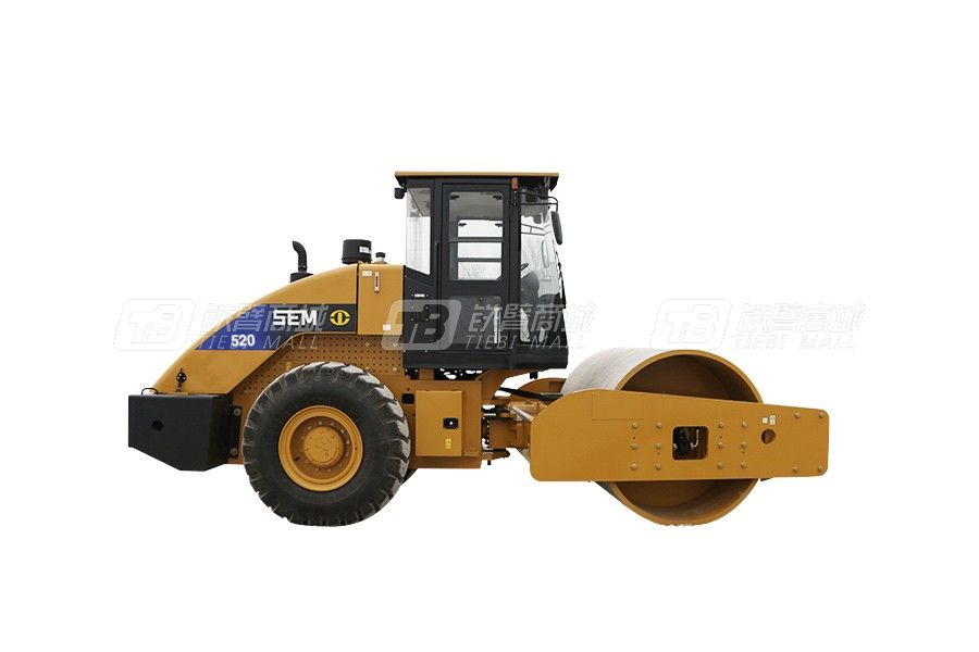 山工SEM520單鋼輪壓路機