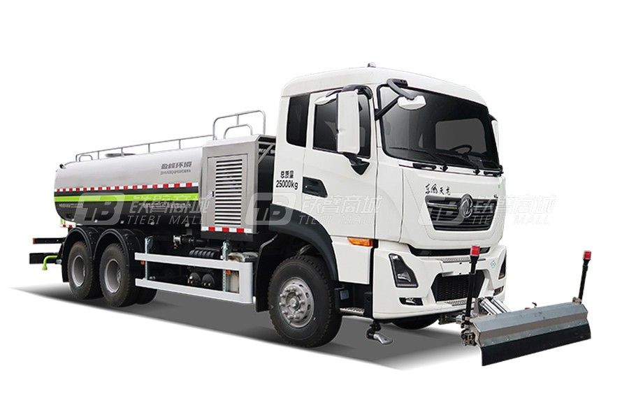盈峰環境ZBH5252GQXDFE6NG（25噸）天然氣高壓清洗車