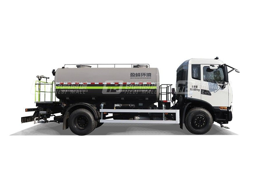 盈峰環(huán)境ZBH5183GQXDFE6NG（18噸）天然氣低壓清洗車（灑水車）
