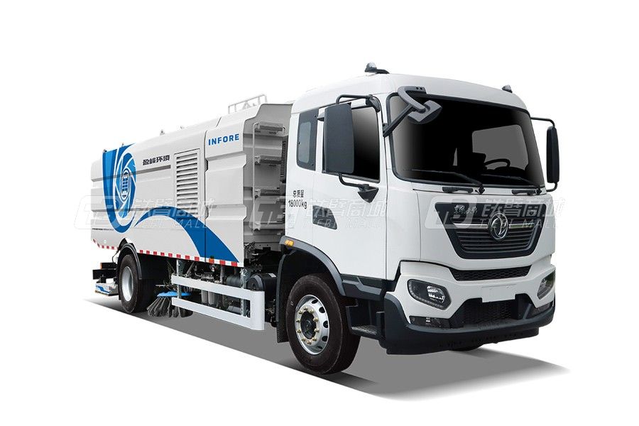 盈峰環(huán)境ZBH5183TWQDFE6（18噸）深度洗掃車（道路污染清除車）