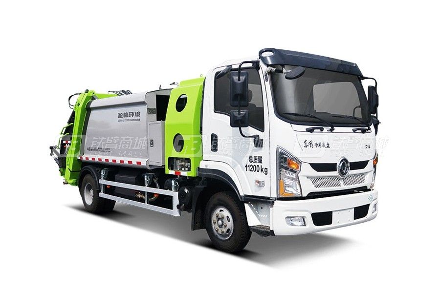 盈峰環境ZBH5110ZYSDFE6NG（11噸）天然氣壓縮式垃圾車