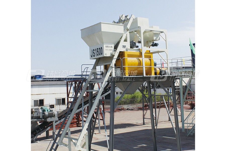 山東眾冶JS1500混凝土攪拌機