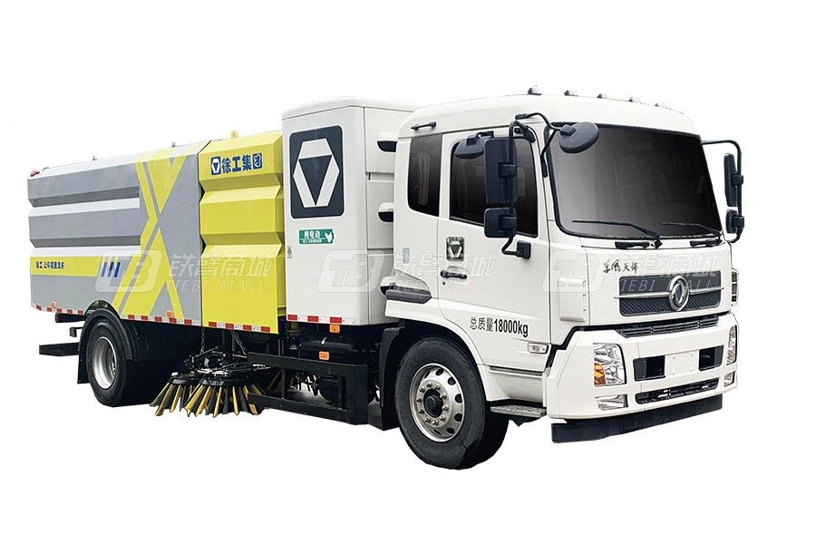 徐工XGH5180TSLDBEV純電動濕式掃路車