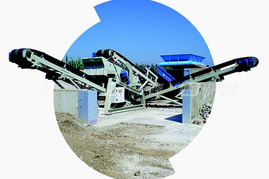 德基機械RCS150-3RAP齒輥破碎篩分設備