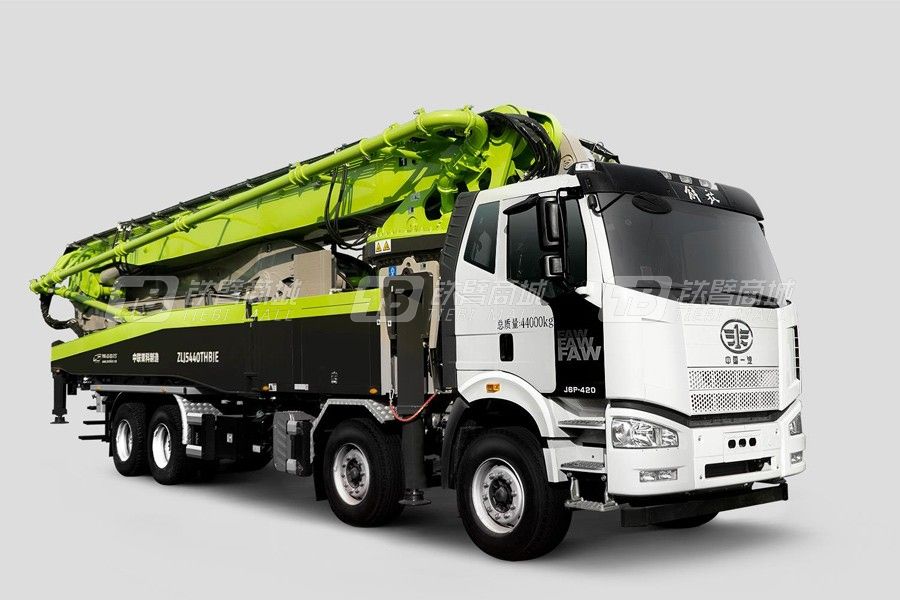 中聯重科ZLJ5440THBJE 59X-6RZ四橋59M解放國五泵車