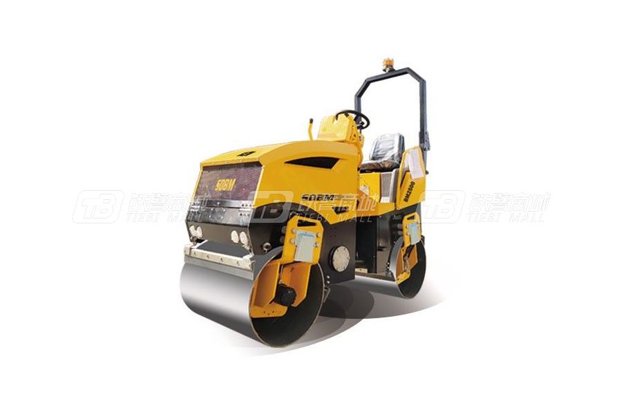 奔馬BM2500雙鋼輪座駕壓路機(jī)