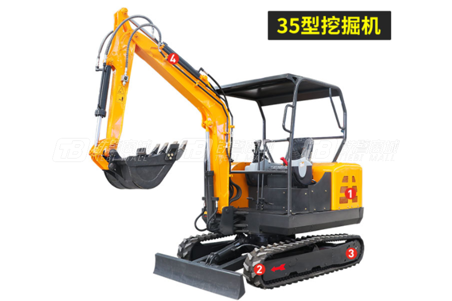 岳工YGW-35履帶小型挖掘機(jī)
