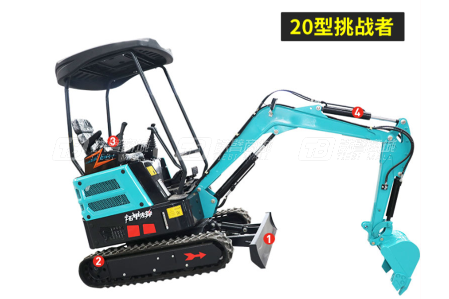 岳工YGW-20挑戰(zhàn)者小型挖掘機(jī)
