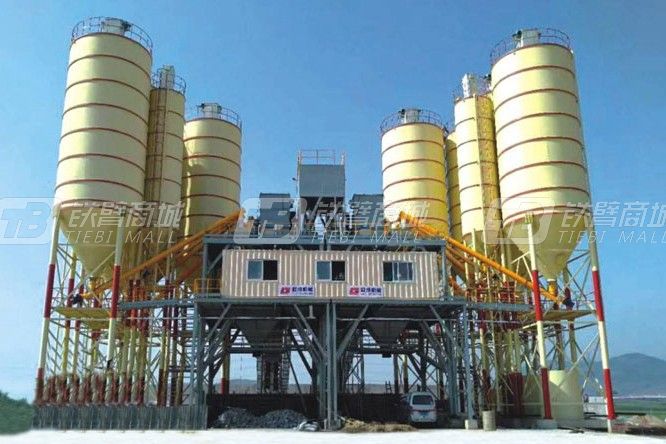 冠成機械HZS40標準混凝土攪拌站