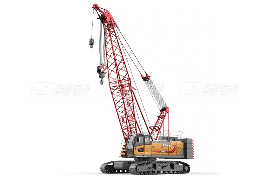 三一SCC850A-8桁架臂履帶起重機